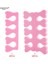 50 Adet/paket Pembe Nail Art Ayak Parmakları Ayırıcılar Parmaklar Ayaklar Sünger Yumuşak Jel Uv Araçları Lehçe Manikür Pedikür (Yurt Dışından) 4