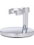Gümüş 1 Adet Güvenlik Tıraş Bıçağı Braketi Sakal Jilet Tutucu Bıyık Kaldırma Tıraş Aracı Depolama Banyo Jilet Standı Metal Tutucu (Yurt Dışından) 1