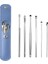 Donanma Kulak Temizleyici Balmumu Toplayıcılar Earpick Balmumu Sökücü Curette Kulak Temizleme Çubuğu Temizleyici Kiti Kaşık Bakımı Kulak Temizleme Aracı (Yurt Dışından) 1