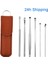 Donanma Kulak Temizleyici Balmumu Toplayıcılar Earpick Balmumu Sökücü Curette Kulak Temizleme Çubuğu Temizleyici Kiti Kaşık Bakımı Kulak Temizleme Aracı (Yurt Dışından) 3
