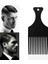 B-Gümüş 1 Pc Saç Tarak Çatal Saç Fırçası Afro Saç Çatal Geniş Diş Fırçası Kıvırcık Saç Şekillendirici Araçları Kuaförlük Salon Kaynağı (Yurt Dışından) 3