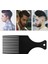 B-Gümüş 1 Pc Saç Tarak Çatal Saç Fırçası Afro Saç Çatal Geniş Diş Fırçası Kıvırcık Saç Şekillendirici Araçları Kuaförlük Salon Kaynağı (Yurt Dışından) 4