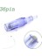 Beyaz 10 Adet 2 In 1 Mini Su Mezoterapi Enjektör Nano Iğneler Şırınga Tüpü ile Cilt Bakım Seti Otomatik Derma Damga Kalemi Microneedles (Yurt Dışından) 2