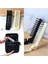 Siyah 1 Adet Saç Combs Sakal Katlanır Cep Tarak Saç Fırçası Sakal ve Bıyık Fırçaları Erkekler Için Peine Para Barba Şekillendirici Araçları 2 Renk (Yurt Dışından) 2
