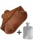 Kahverengi 1000 ml Sıcak Kemer Peluş Boş Isıl Işlem Bel Kapağı Ayrılabilir Taşınabilir Kemer ile Vücut Için Ağrıyı Rahatlatmak (Yurt Dışından) 1
