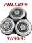 1 Adet RQ10 RQ12 RQ11 Tıraş Bıçağı Philips Tıraş Makinesi Için Kafa Değiştirin SH90/52 S9000 S9911 S9731 S9711 S9511 S9522 S9111 S9031 SH90 (Yurt Dışından) 1