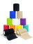 Bej 10 cm x 4.8 M 1 Rulo 2.5/5/7.5/10 cm * 4.8 M Dokunmamış Elastik Kendinden Yapışkanlı Bandaj Yapışkanlı Bandaj Spor Sabitleme Parmak Bilek Bacak (Yurt Dışından) 2