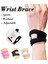 Stil A - Bilek Için Siyah S 15-18CM Tcare Ayarlanabilir Destek Bileklik - Tfcc Yırtılma Üçgen Fibrokartilaj Yaralanmaları Ulnar Taraflı Bilek Ağrısı Ağırlık Taşıma Zorlanması (Yurt Dışından) 3