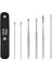 Siyah 6 Adet Kulak Tıkacı Çubukları Kulak Temizleyici Balmumu Temizleme Aracı Kulak Kirini Çıkarıcı Curette Kulak Temizleme Çubuğu Temizleme Kulak Temizleyici Kaşık Sağlık Kulak Tıkacı (Yurt Dışından) 5