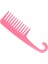 Pembe Kalın Geniş Diş Tarak Isıya Dayanıklı Kuaförlük Saç Fırçası Dayanıklı Plastik Anti Statik Dolaşık Açıcı Saç Tarağı Kıvırcık Islak Saç Için (Yurt Dışından) 1