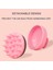 Pink3 Taşınabilir Silikon Şampuan Fırçası Yumuşak Saç Derisi Masaj Fırçası Saç Yıkama Tarak Duş Yıkama Banyo Fırçası Saç Bakımı Şekillendirici Aracı (Yurt Dışından) 5