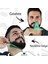 Mavi Erkekler Sakal Şekillendirme Şekillendirici Şablon Sakal Saç Tarak Erkekler Tıraş Araçları Saç Sakal Trim Şablon Tarzı Fırça Sakal Tarağı (Yurt Dışından) 3
