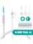 0.3mp Pembe Tıbbi USB Android Pc Kulak Kiri Temizleme Ağız Kulak Burun Endoskop Seçici Kaşık Otoskop Temizleyici Kulak Kirini Temizleme Kamera Sağlık (Yurt Dışından) 1