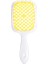 Sarı-Beyaz El 1 Adet Geniş Diş Hava Yastığı Tarak Pro Salon Saç Bakımı Şekillendirici Aracı Anti Arapsaçı Anti-Statik Saç Fırçası Kafa Tarak Kuaförlük Araçları (Yurt Dışından) 1
