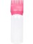 Gül Kırmızı 120 ml Saç Boyası Aplikatör Şişeleri Plastik Doldurulabilir Şişe Çok Renkli Boyama Şişesi Tarak Fırça Şekillendirici Aracı Saç Boyama Araçları (Yurt Dışından) 1