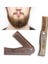 Stil 1 Takım Ahşap Saç Tarak Doğal Sandal Ağacı Tarak Sakal Katlama Cep Tarak Saç Fırçası Sakal ve Bıyık Fırçası Erkekler Için Peine Para Barba (Yurt Dışından) 2