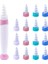 PINK-XY-16PCS 16 Adet Kulak Temizleyici Silikon Kulak Kaşığı Araç Seti 360° Bakım Yumuşak Spiral Kulaklar Bakımı Sağlık Araçları Temizleme Kulak Kiri Temizleme Aracı (Yurt Dışından) 1