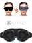 Siyah 3D Konturlu Fincan Uyku Göz Maskesi ve Körü Körüne Içbükey Kalıplı Gece Blok Out Işık Yumuşak Konfor Göz Gölge Kapak Erkekler Kadınlar Için (Yurt Dışından) 4