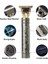 Metal Ejderha LCD Saç Kesme Makinesi T9 Vintage Saç Düzeltici Erkekler Için Berber Makası Profesyonel USB Şarj Edilebilir Elektrikli Sakal Tıraş Makinesi 0.1mm (Yurt Dışından) 5