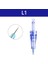 10 Adet L1 10/50/100 Adet Dermatool Süngü Iğneler Kartuşu Dr Pen Için A6 Nano/12 Pin/24 Pin/36 Pin/42 Mikro Cilt Iğneleme Yedek Kafa (Yurt Dışından) 1