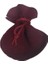 Kadife Kese Bordo 100 Adet 8x9 (2) Boy Takı, Altın Kesesi (Ipli & Büzgülü) 1