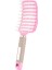 Pembe Tüysüz Sihirli Saç Fırçası Brosse Cepillo Contra Klit Kadın Kadın Saç Derisine Masaj Tarak Kıl ve Naylon Popbrush Saç Fırçası Dolaşık Açıcı (Yurt Dışından) 1
