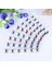 Altın 12 Adet/paket Kristal Rhinestone Kelebek Saç Pençe Tokalar Saç Aksesuarları Süsler Saç Klipleri Toka Çocuklar Için Kız (Yurt Dışından) 3