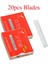 C0013A-02 Meisha 10/20 Adet Güvenlik Saç Kesme Jilet Paslanmaz Çelik Saç Kesme Inceltme Jilet Bıçağı Salon Tıraş Bıçakları C0013A (Yurt Dışından) 1