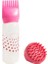 120ML Şampuan Şişesi 120/110ML Plastik Saç Boyası Şampuan Şişesi Aplikatör Dereceli Fırça Dağıtım Kiti ile Salon Saç Boyama Boyama Şekillendirici Aracı (Yurt Dışından) 1