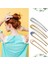 Sku 01 Metal U Şekilli Saç Tokası Altın ve Gümüş Saç Çatal U Fransız Saç Çubukları Chignon Pimleri Saç Çubukları Çörekler Saç Aksesuarları (Yurt Dışından) 2