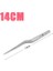 14 cm Kulak Kulak Tıkacı Balmumu Kaldırma Tıbbi Forseps Açılı Takı Kelepçe Klip Burun Kavisli Kulak Kiri Cımbız Klip Kirpik Sökücü Temizleyici Aracı (Yurt Dışından) 1