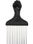 Seçenek 9 Pro Metal Afro Fırça Geniş Dişli Saç Tarağı Hacim Veren Saç Şekillendirici Anti-Statik Tarak Fırça Dolaşık Açıcı Tarak Siyah Yumruk (Yurt Dışından) 3