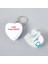 B-SH-BI-065-BK 1 Pc Cpr Maskesi Cpr Yüz Kalkanı Cpr Resüsitatör Tek Yönlü Anahtarlık Anahtarlık Kalp Şekli Ilk Yardım Kurtarma Kiti (Yurt Dışından) 5
