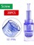 20 Adet 100/50/10 Adet Vida Bağlantı Noktası Iğne Kartuşu Derma Araçları 9/12/36/42/nano/3d/5d Kare Nano Mikro Iğne Yedek Dövme Ucu (Yurt Dışından) 2