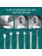C-Yeşil Kaşık 6 Adet Paslanmaz Çelik Kulak Kiri Temizleme Aracı Kulak Temizleme Çubuğu Çubukları Curette Kaşık Yetişkin Çocuk Kulak Temizleme Gadget Kiti Kişisel Sağlık (Yurt Dışından) 2