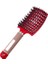 Kırmızı Kızlar Saç Derisi Masaj Tarak Saç Fırçası Kıl Naylon Kadın Islak Kıvırcık Detangle Saç Fırçası Salon Kuaförlük Şekillendirici Araçları (Yurt Dışından) 1