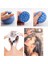 Mavi Silikon Şampuan Fırça Kafası Saç Derisi Masaj Tarak Saç Yıkama Tarağı Vücut Masaj Fırçası Banyo Duş Fırçası Salon Kuaförlük Aracı (Yurt Dışından) 3