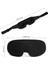 Gri 3D Uyku Maskesi Blok Out Işık Yumuşak Yastıklı Uyku Maskesi Yumuşak Doldurma Gözler Slaapmasker Göz Gölge Körü Körüne Uyku Yardımı Eyepatch (Yurt Dışından) 4