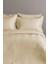 İssimo Home Simply Orchid Beige Pamuk Saten Nevresim Takımı Aile Seti 2