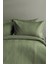 İssimo Home Simply Forest Green 210 Tc (83 Tel) Pamuk Saten Nevresim Takımı Tek Kişilik 2