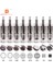 10 Adet 42 Pın 10/30/50 Adet Derma Aracı Süngü Iğneler Kartuşu A7 Nano/9 Pin/12 Pin/36 Pin/42 Pin Mikro Cilt Iğneleme Yedek Kafa (Yurt Dışından) 3