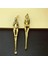 05 Vintage Pirinç Earpick Stereoskopik Güzellik Kulak Kaşığı Kolye Kulak Kiri Seçiciler Temizleme Aracı Kişiselleştirilmiş Yaratıcı Hediye El Sanatları (Yurt Dışından) 3