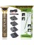 Metal Dragon1 Saç Kesme Makinesi T9 Vintage Saç Düzeltici Erkekler Için Berber Makası Profesyonel USB Şarj Edilebilir Elektrikli Sakal Tıraş Makinesi 0.1mm (Yurt Dışından) 2