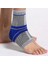 L Elastik Silikon Ayak Bileği Desteği Spor Sıkıştırma Ayak Bileği Koruyucu Basketbol Futbol Tenis Silika Jel Ped Ayak Bileği Brace (Yurt Dışından) 2