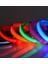 Köpek Tasmaları Led Işık Köpek Tasması Özel Etiketli BuShop Yansıtıcı Kırmızı M 2