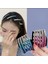 Pembe 1 Adet Glitter Rhinestone Kafa Bandı Saç Çember Basit Gerilebilir Saç Çember Görünmez Hairband Dişler ile Kaymaz Katlanabilir Saç Pençe (Yurt Dışından) 2