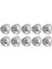 8mm Şeffaf 10 Adet Açık Fit Kulak Ipuçları Işitme Cihazları Kubbeler Siyah Silikon Sağır Yardım Açık Kubbeler Kulak Tıkaçları Işitme Engelliler Için Parçaları Değiştirin (Yurt Dışından) 1