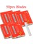 C0013A-03 (50 Adet) Meisha 50/100 Adet Emniyet Saç Bıçak Jilet Paslanmaz Çelik Kuaförlük Giyotin Inceltme Bıçağı Salon Tıraş Bıçağı C0013A (Yurt Dışından) 1