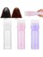 Mor (120ML) 1pc 120ML Renkli Plastik Saç Boyası Doldurulabilir Şişe Aplikatör Tarak Dağıtım Salon Saç Boyama Kuaförlük Şekillendirici Aracı (Yurt Dışından) 1