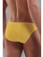 1281 ERKEK MODAL İNCE BEL BANTLI SARI SLİP 2